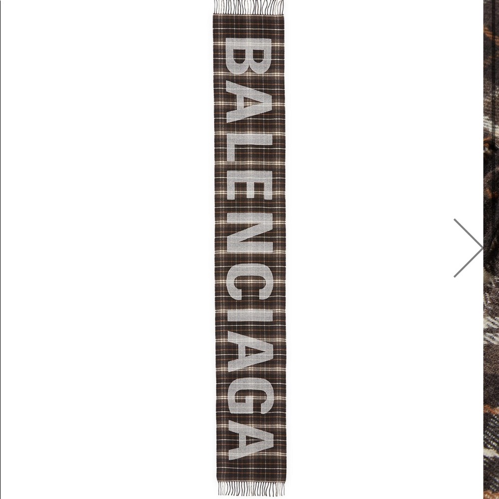 Balenciaga Wool Scarf